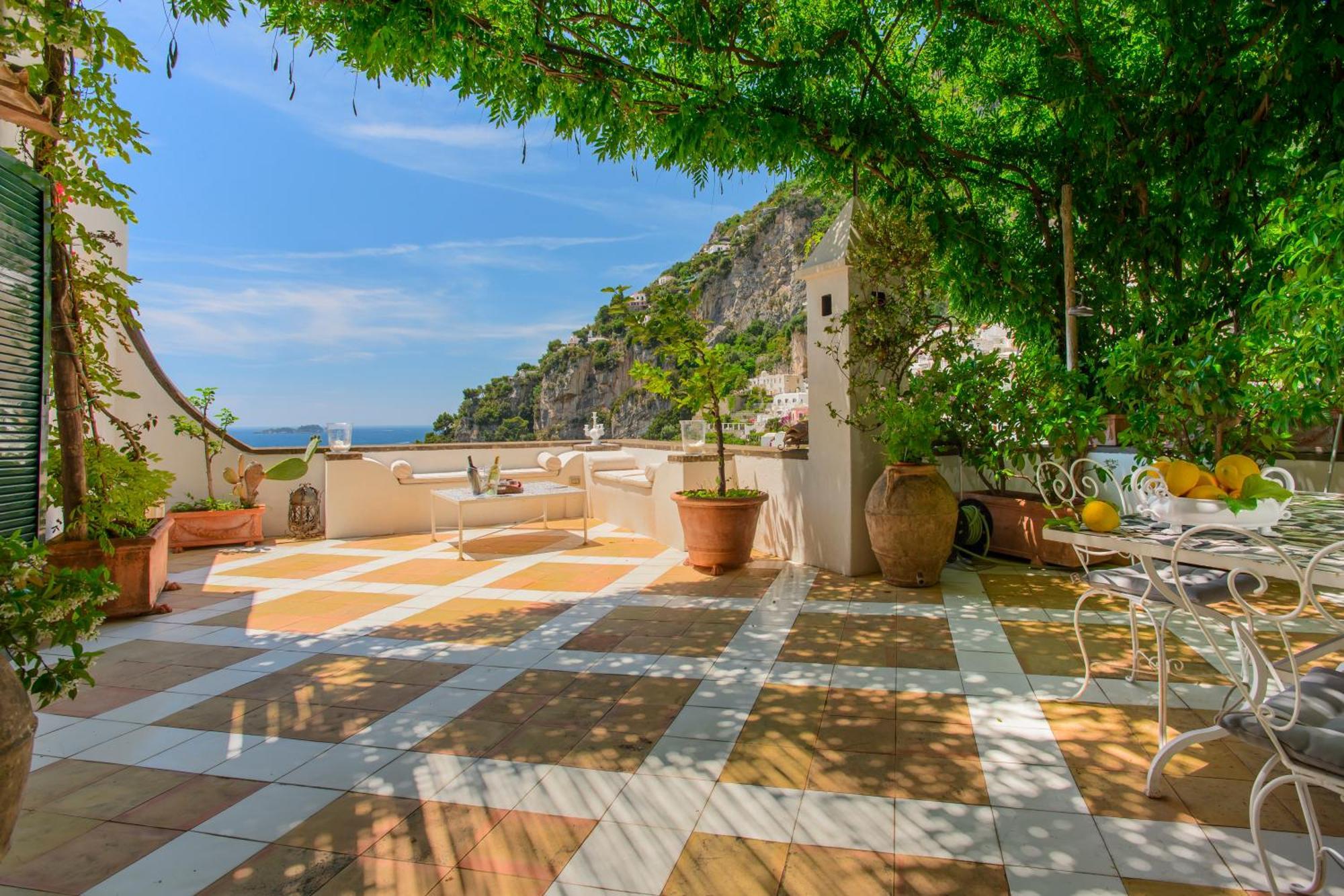 Villa Trara Позитано Экстерьер фото