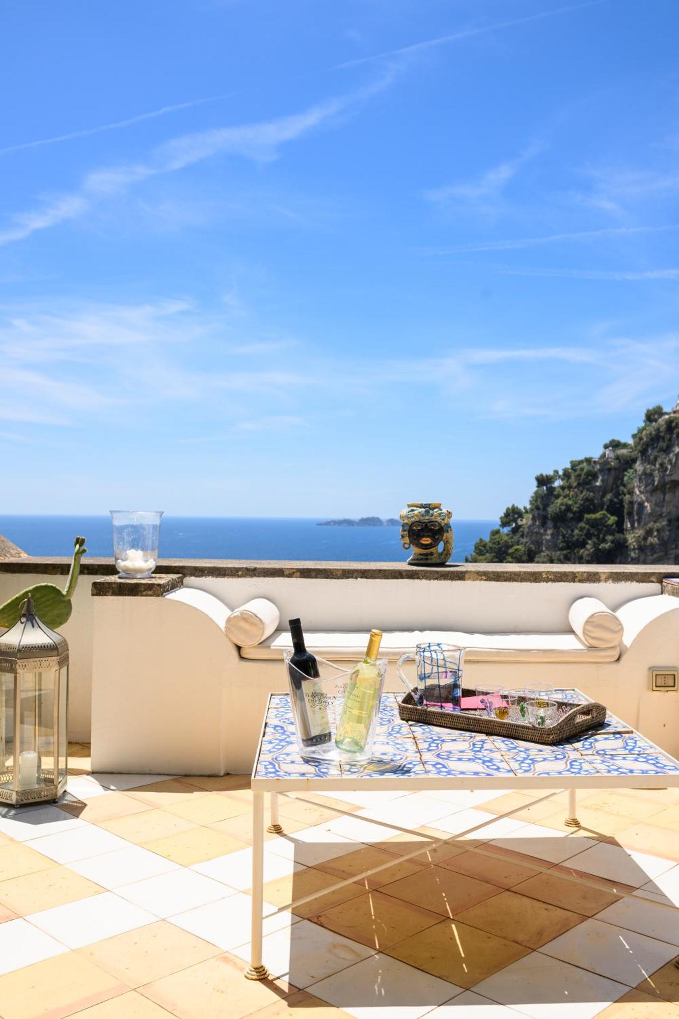 Villa Trara Позитано Экстерьер фото