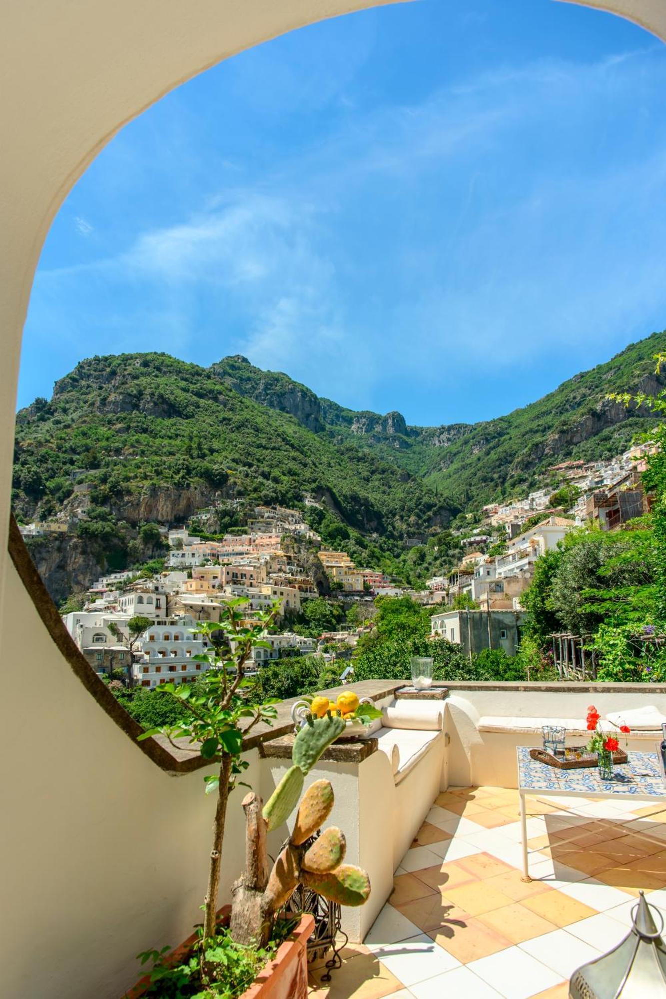 Villa Trara Позитано Экстерьер фото
