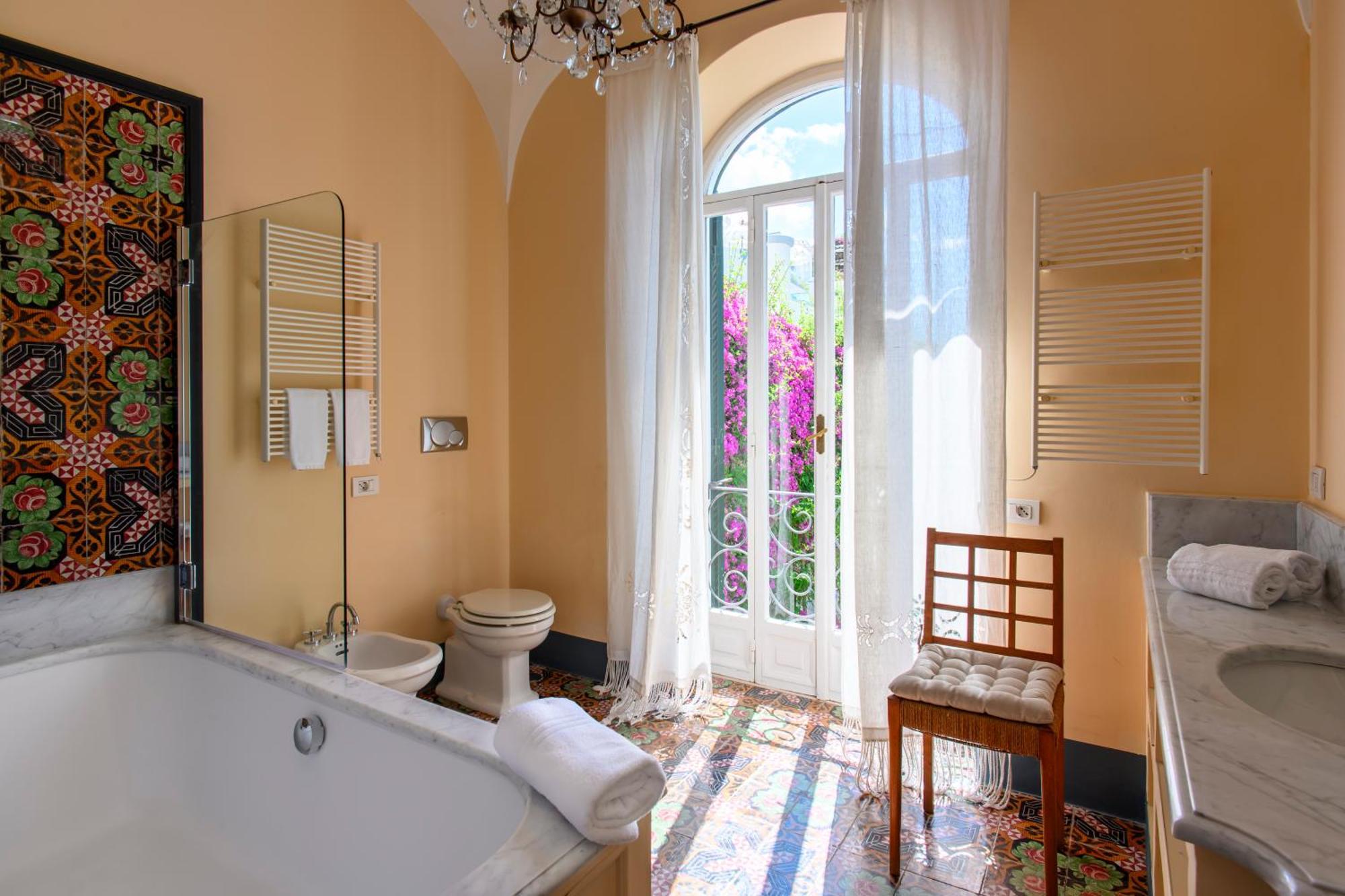 Villa Trara Позитано Экстерьер фото