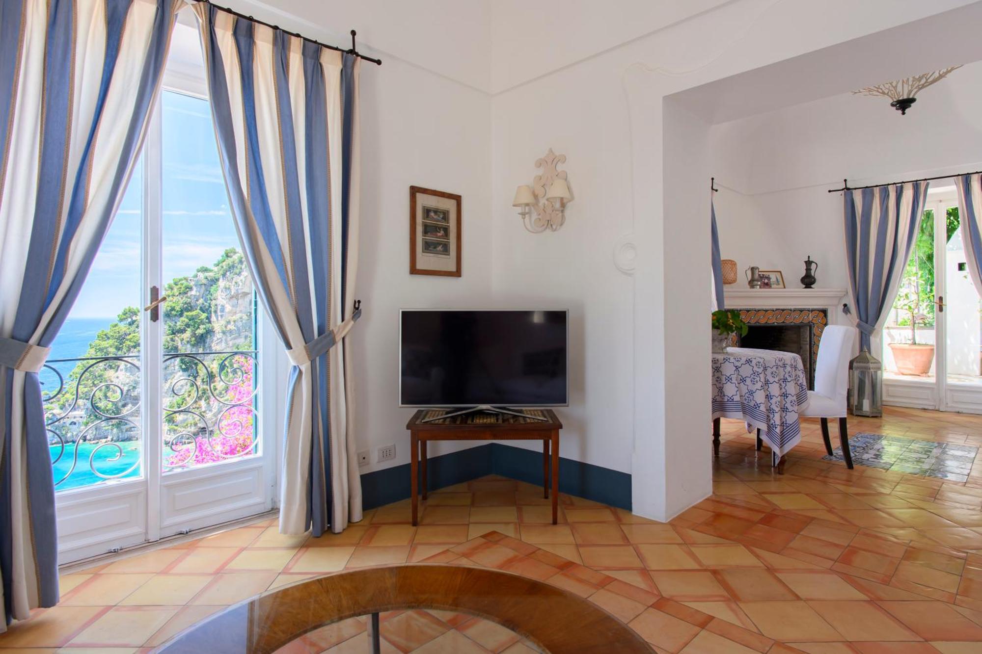 Villa Trara Позитано Экстерьер фото