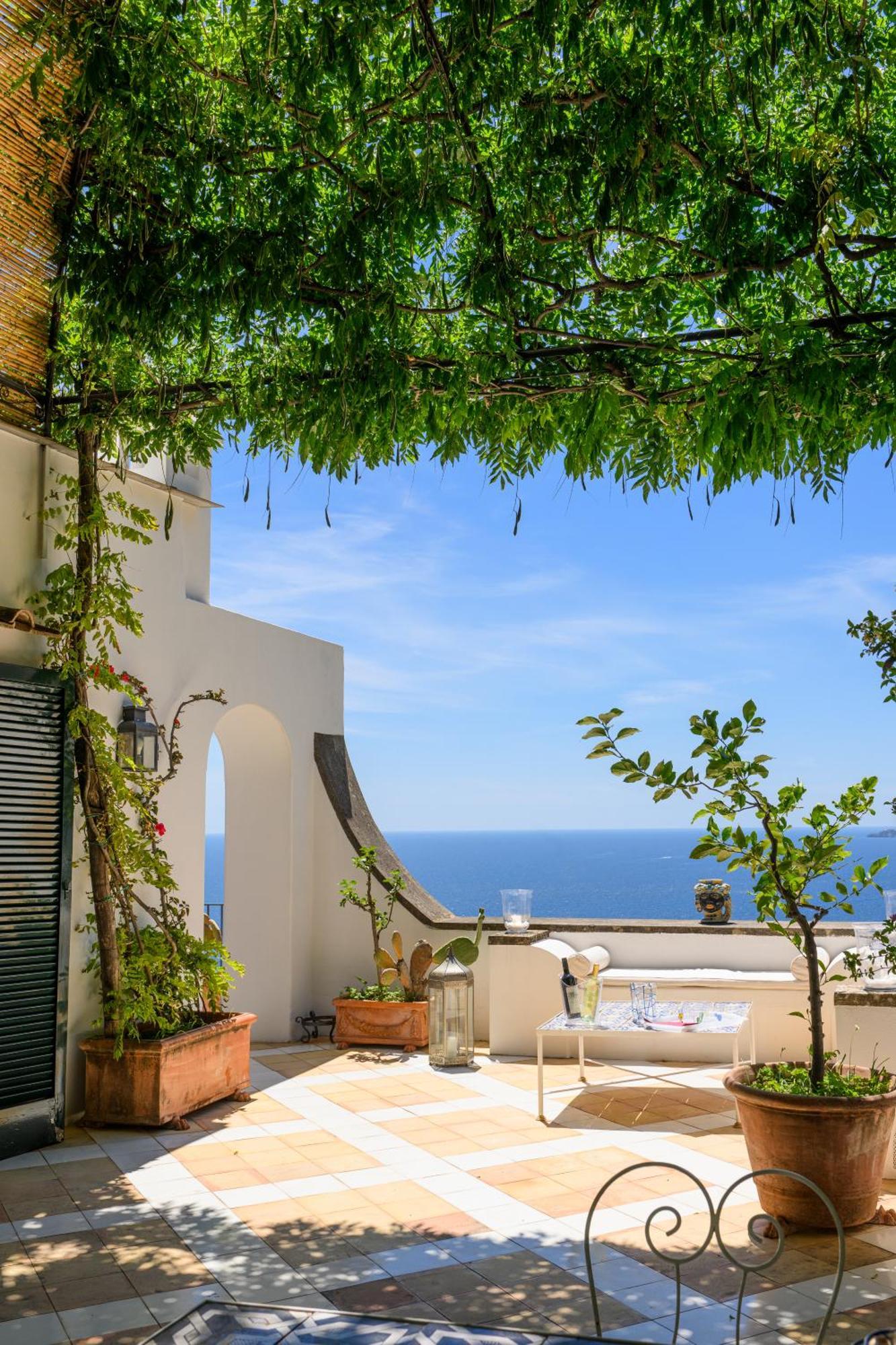 Villa Trara Позитано Экстерьер фото